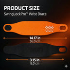 Swing Lock Pro Golf Wrist Support for Stability, Control & Pain Relief