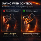 Swing Lock Pro Golf Wrist Support for Stability, Control & Pain Relief