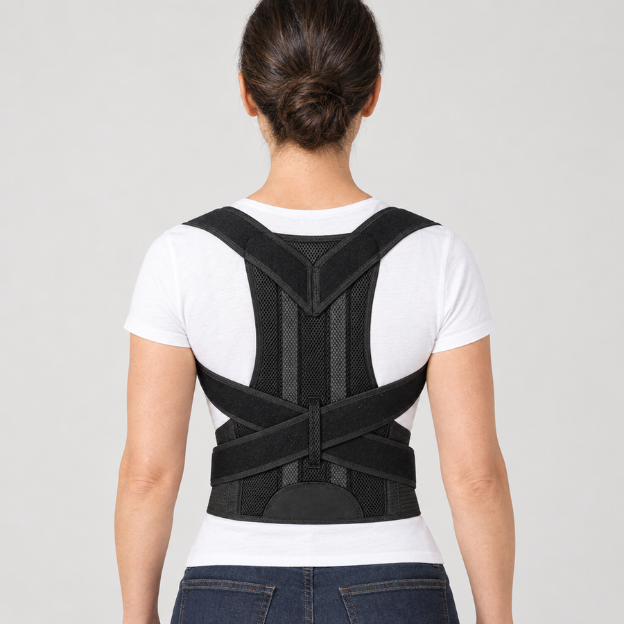 WheelBrace worn under a t-shirt