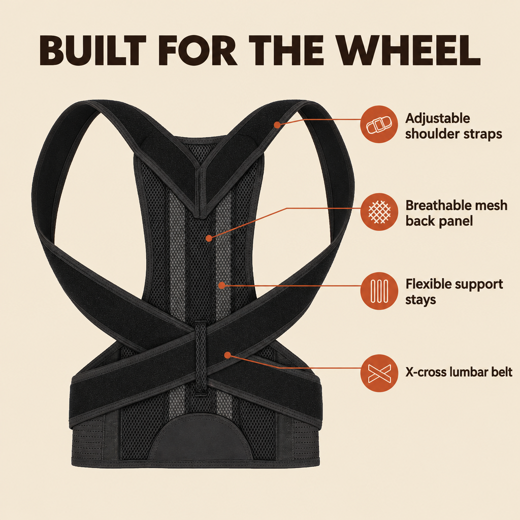 WheelBrace features
